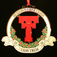 1998 Texas Tech™ Ornament