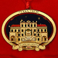 2001 Texas Tech™ Ornament