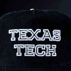 Texas Tech™ x Dvniel Luu Official Wordmark Hat (Black/White)