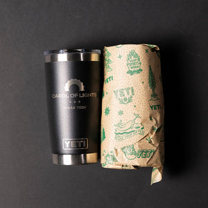 Texas Tech X YETI - Carol of Lights® Rambler® 20 oz Tumbler