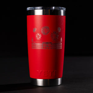 Texas Tech X YETI - Carol of Lights® Rambler® 20 oz Tumbler