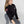 Texas Tech™ Embroidered Pennant Cropped Hoodie in Black