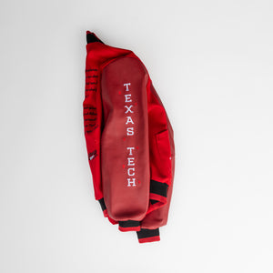Texas Tech™ x Settlemier's Limited Edition Letterman Jacket in Scarlet