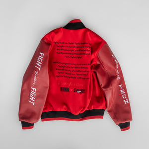 Texas Tech™ x Settlemier's Limited Edition Letterman Jacket in Scarlet