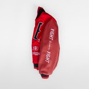Texas Tech™ x Settlemier's Limited Edition Letterman Jacket in Scarlet