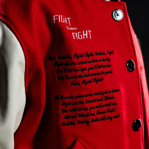 Texas Tech™ x Settlemier’s Limited Edition Letterman Jacket (Scarlet)