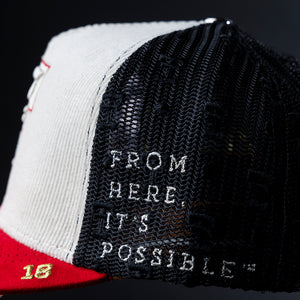 Texas Tech™ x Dvniel Luu Cream Corduroy Hat