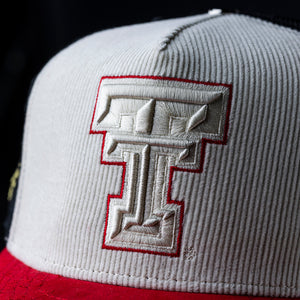 Texas Tech™ x Dvniel Luu Cream Corduroy Hat