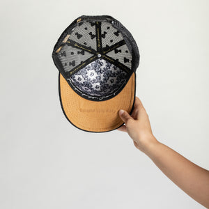 Cappello con wordmark Texas Tech™ x Dvniel Luu (nero tono su tono)