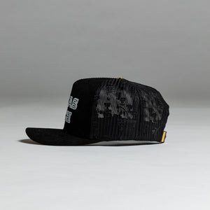 Cappello ufficiale Texas Tech™ x Dvniel Luu Wordmark (Nero/Bianco)