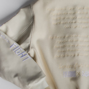 Texas Tech™ x Settlemier's Limited Edition Letterman Jacket in Cream