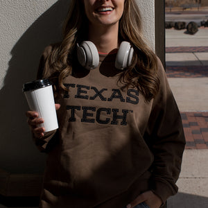Texas Tech™ Official Crewneck Custom Sweatshirt (Java)
